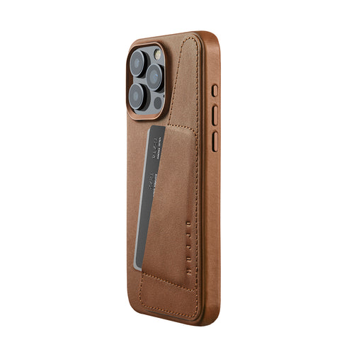 Mujjo Magsafe Wallet Leather Case iPhone 15 Pro Max